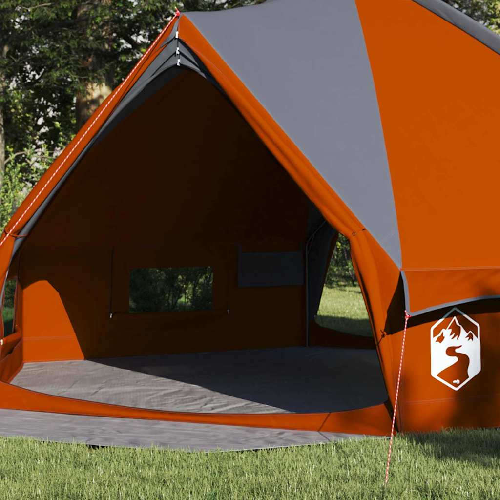 Teepee Zelt für 8 Personen 8 Personen Grau und Orange
