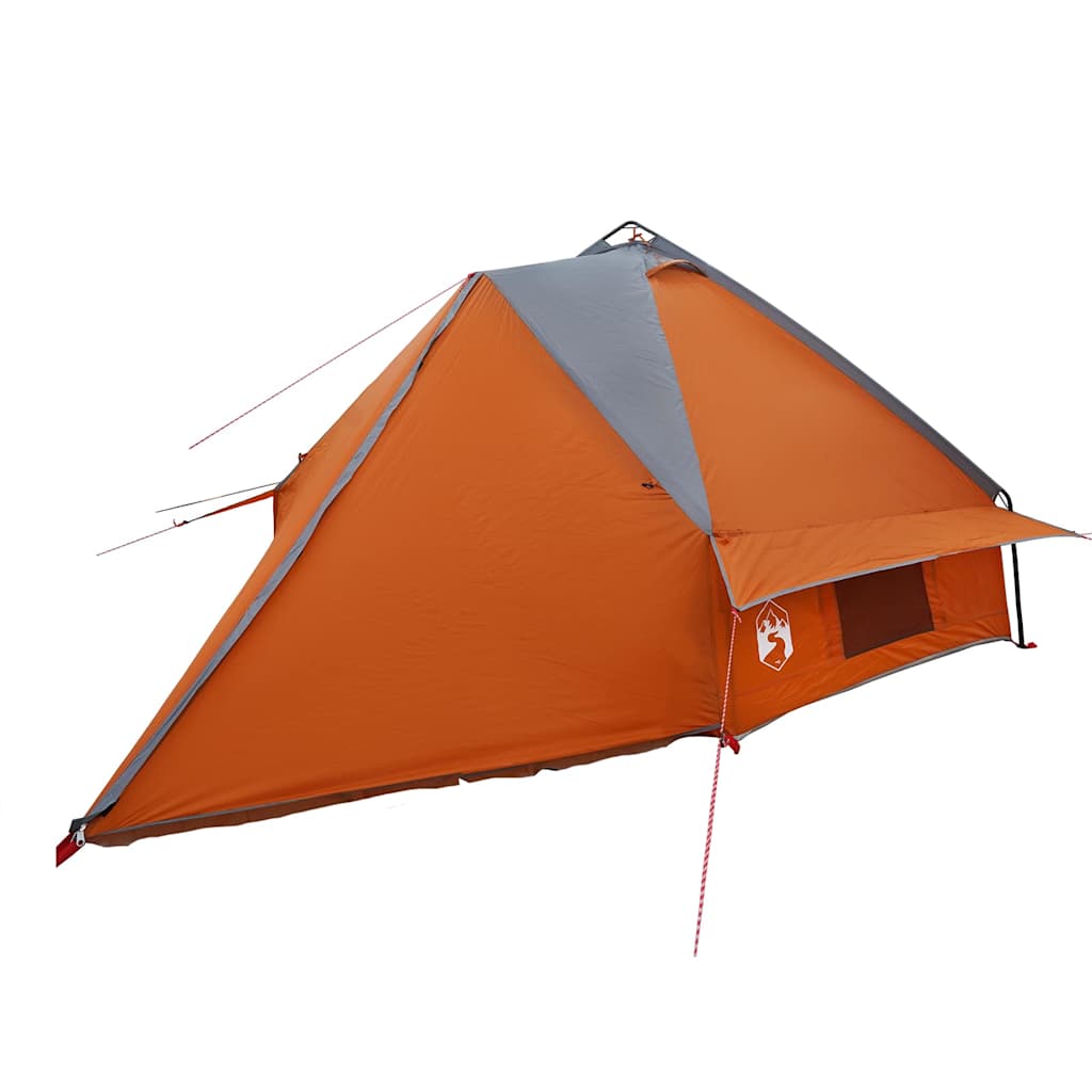 Teepee Zelt für 8 Personen 8 Personen Grau und Orange