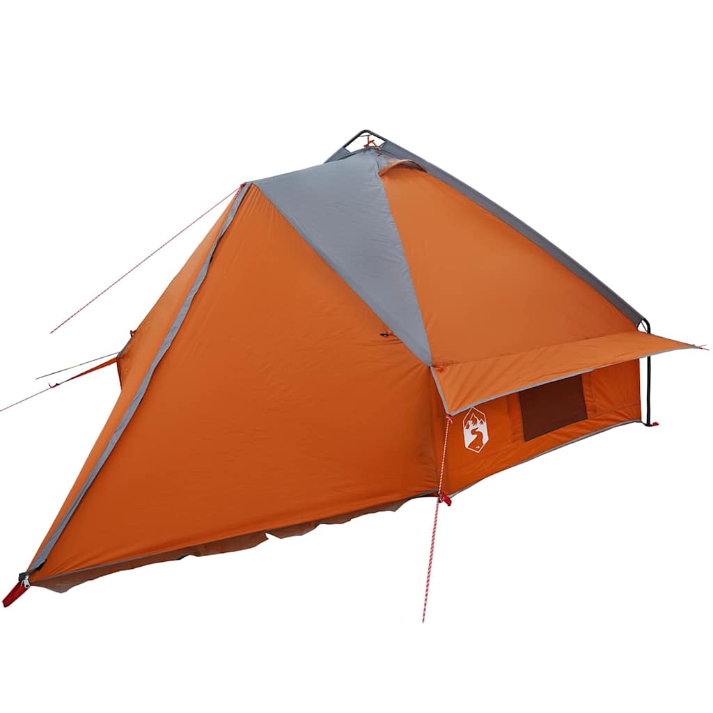 Teepee Zelt für 6 Personen 6 Personen Grau und Orange