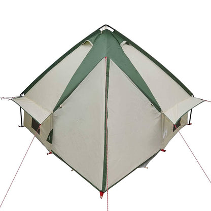 Teepee Zelt für 4 Personen 4 Personen Grün und Grau