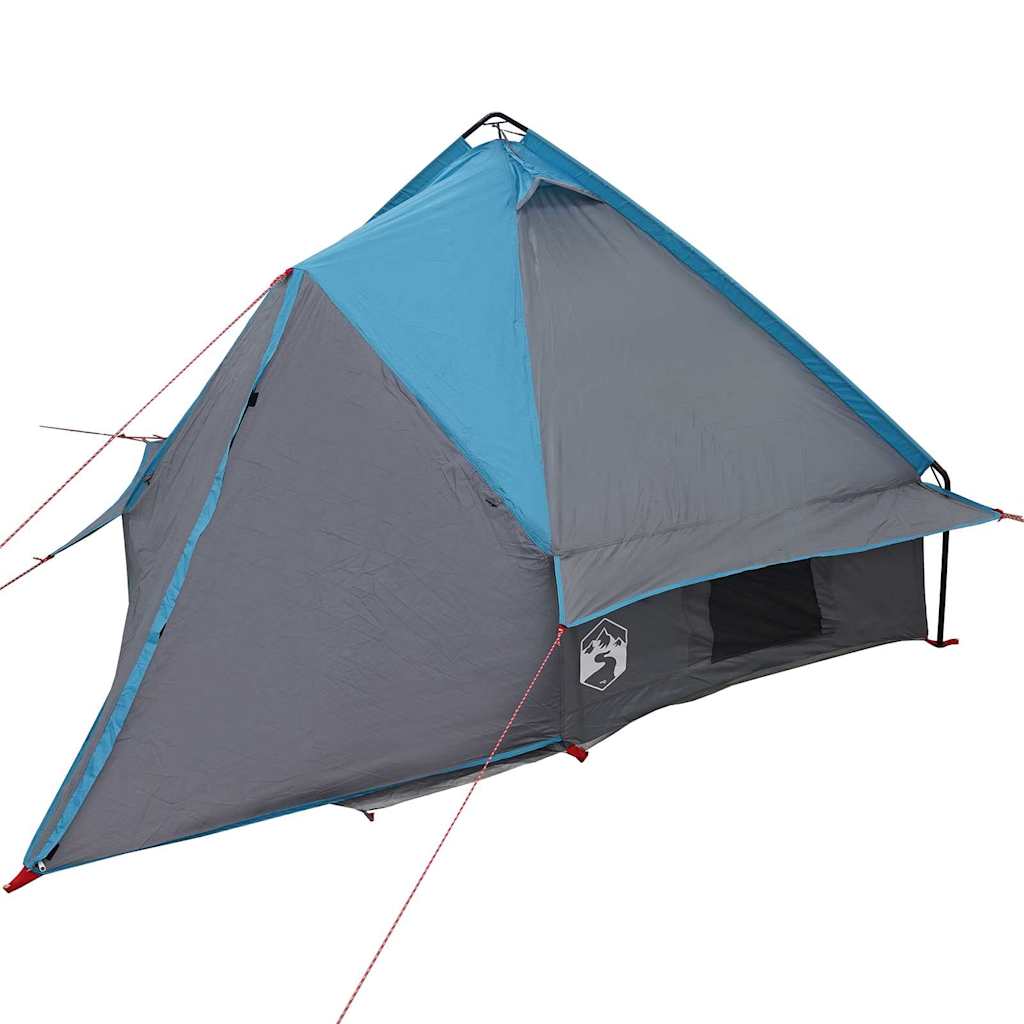 Teepee Zelt für 4 Personen 4 Personen Blau und Grau