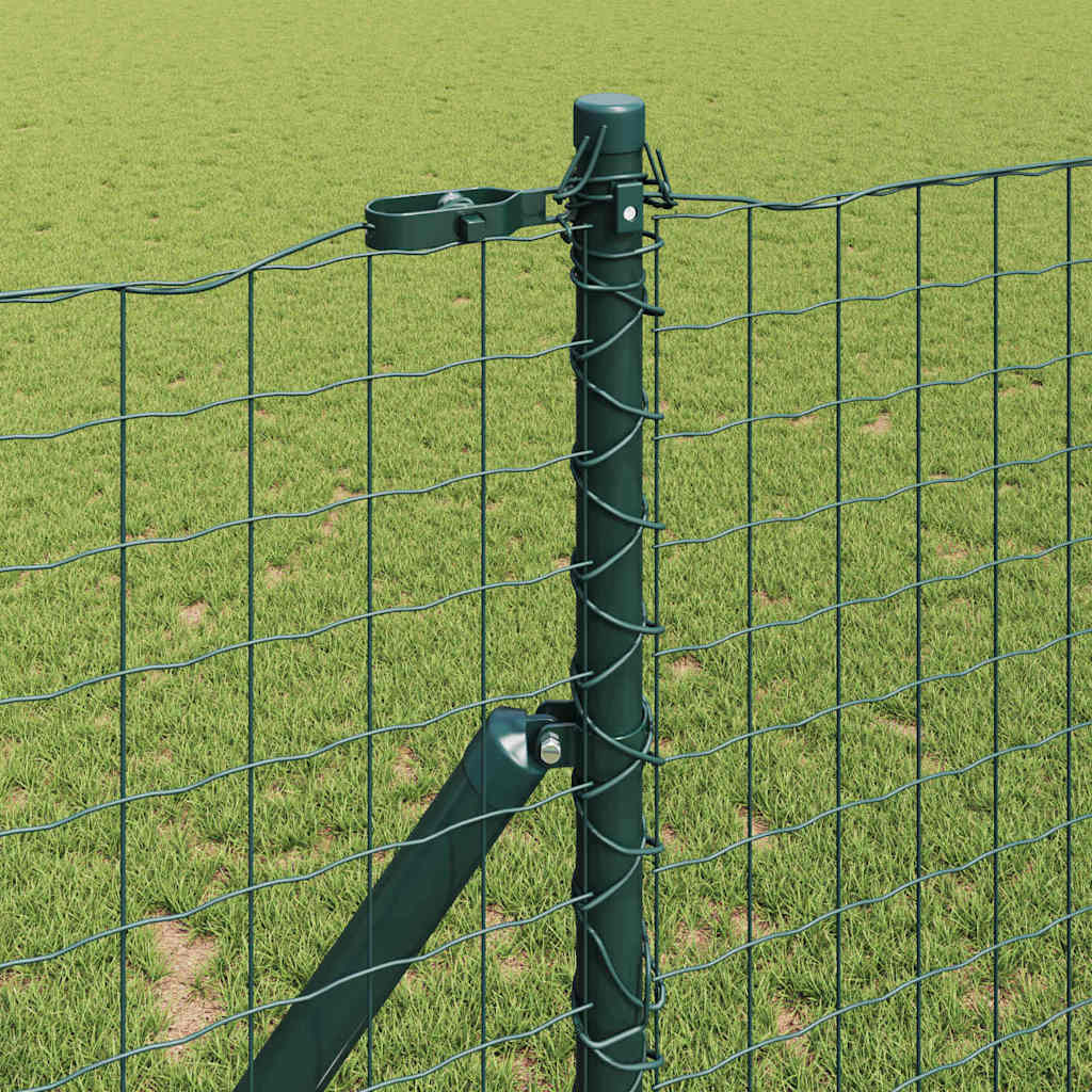 Eingebetteter Zaunpfosten 13 stk. Grün