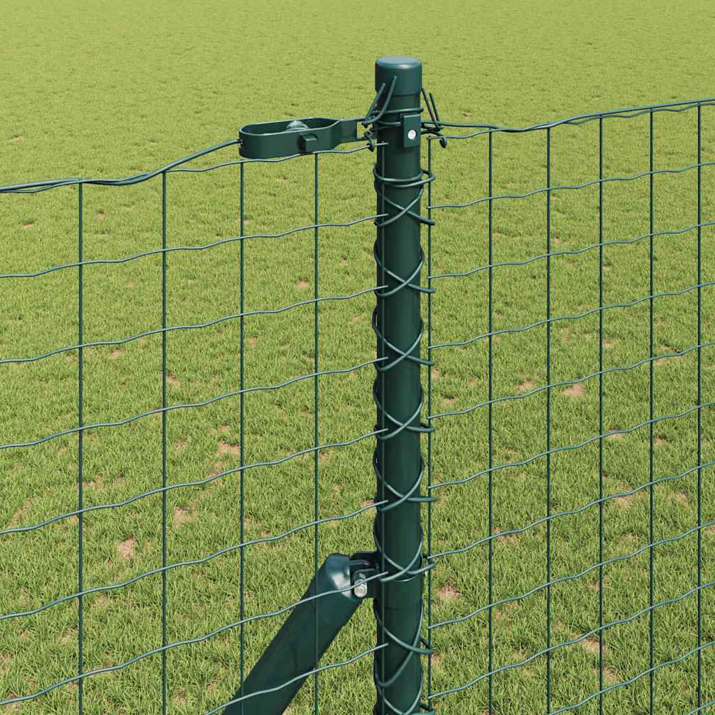 Eingebetteter Zaunpfosten 13 stk. Grün