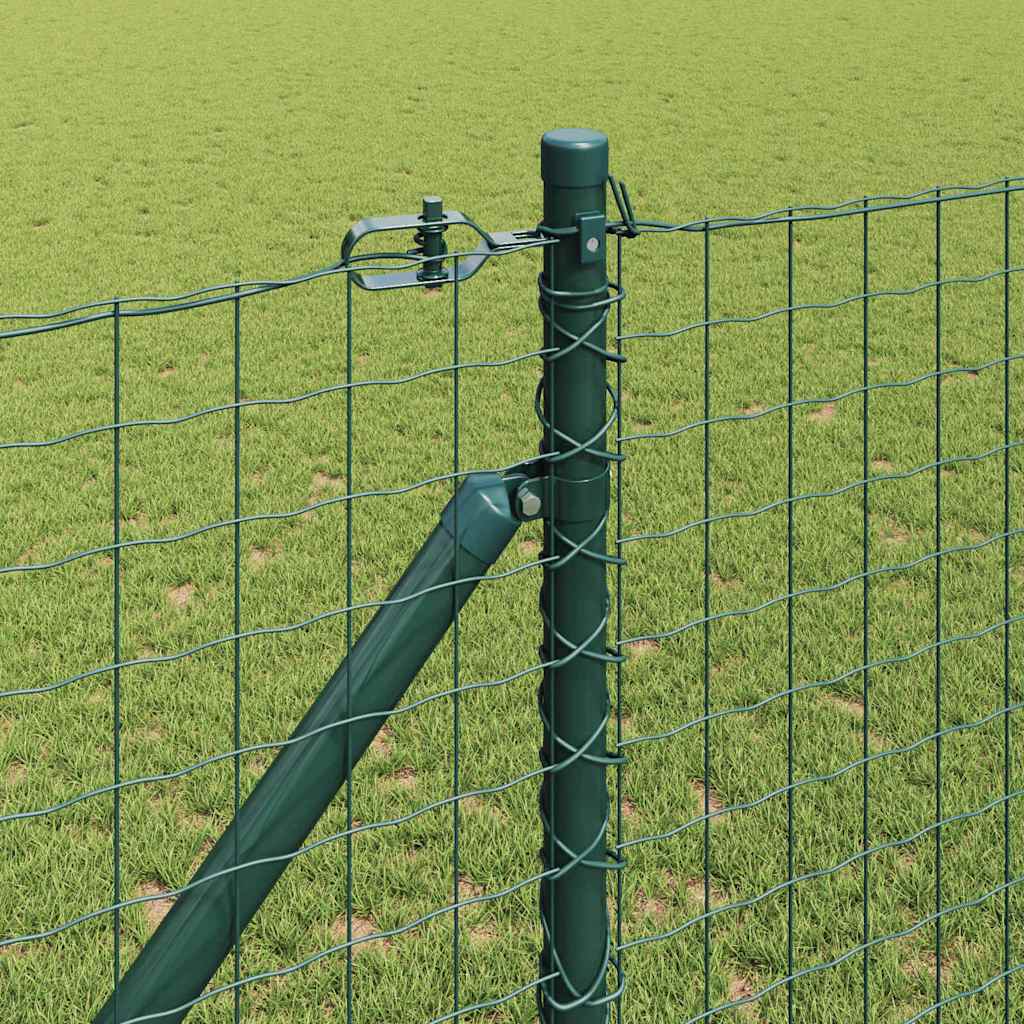Zaunpfosten mit Einschlaghülse 13 Stk. Grün