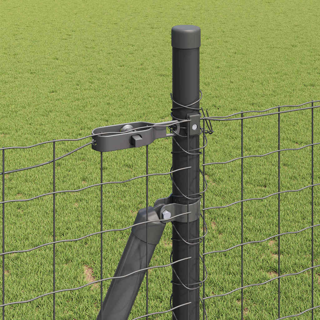 Zaunpfosten zum Einbetonieren 7 Stk. Grau