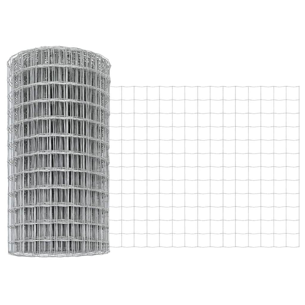 Eurozaun 0,8 x 10 m PVC-beschichtetes Eisen