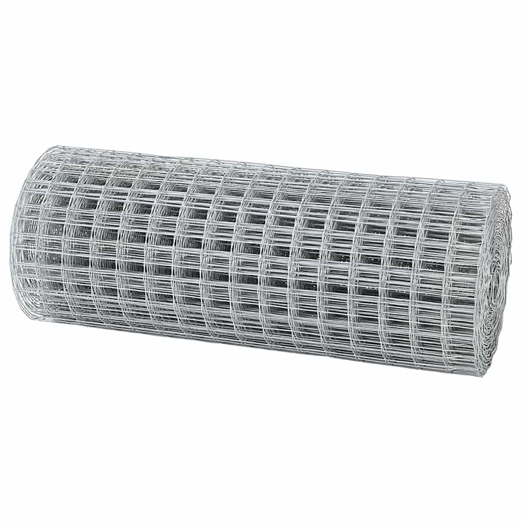 Eurozaun 0,8 x 10 m PVC-beschichtetes Eisen