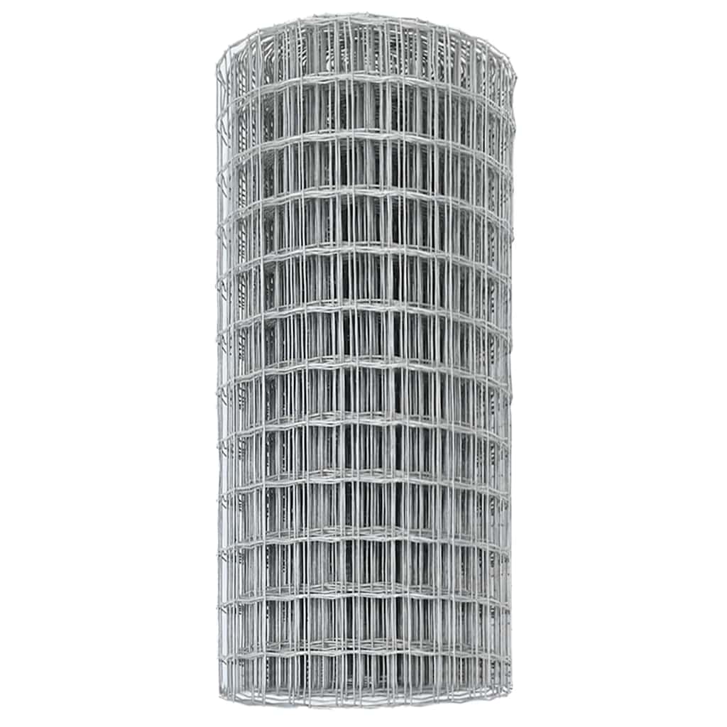 Eurozaun 0,8 x 10 m PVC-beschichtetes Eisen