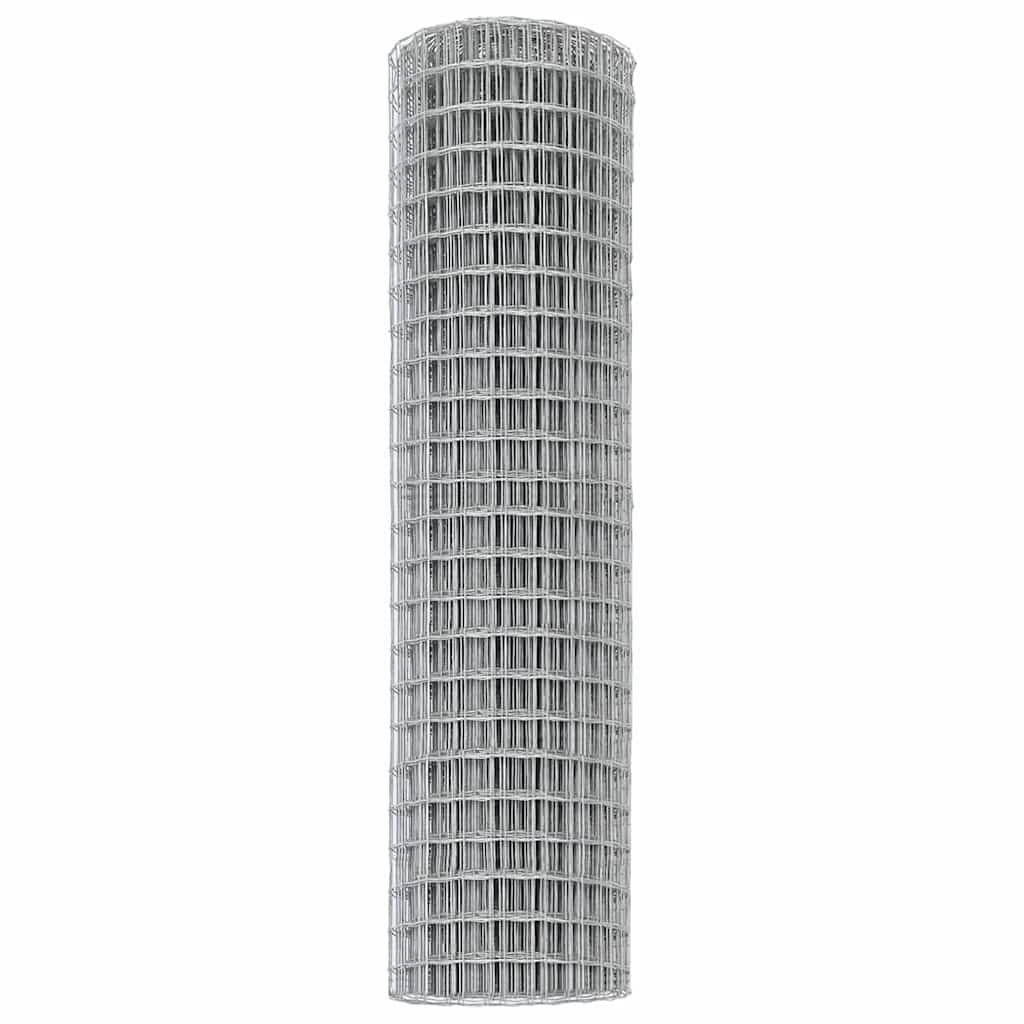 Eurozaun 1 x 10 m PVC-beschichtetes Eisen