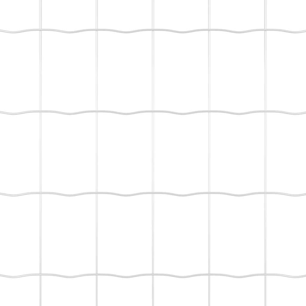 Eurozaun 0,6 x 10 m PVC-beschichtetes Eisen