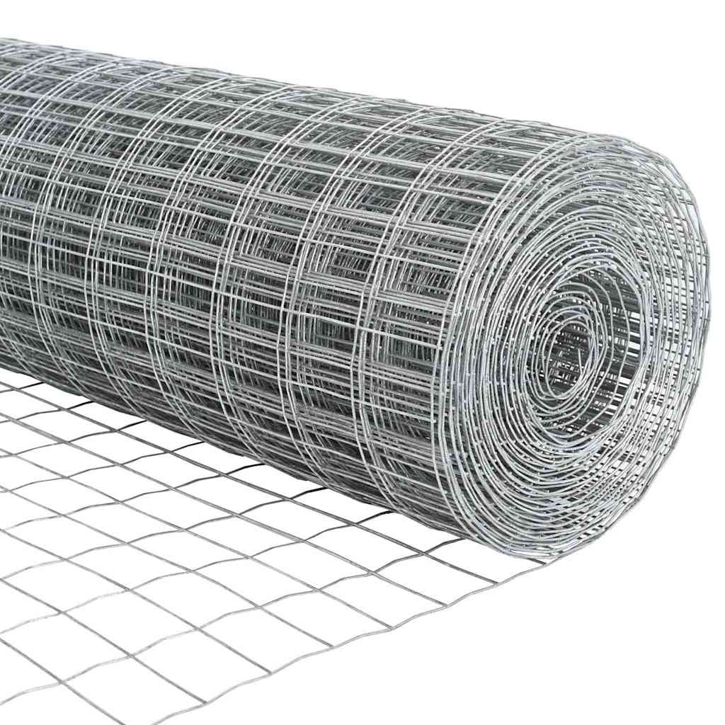 Eurozaun 1,5 x 10 m PVC-beschichtetes Eisen