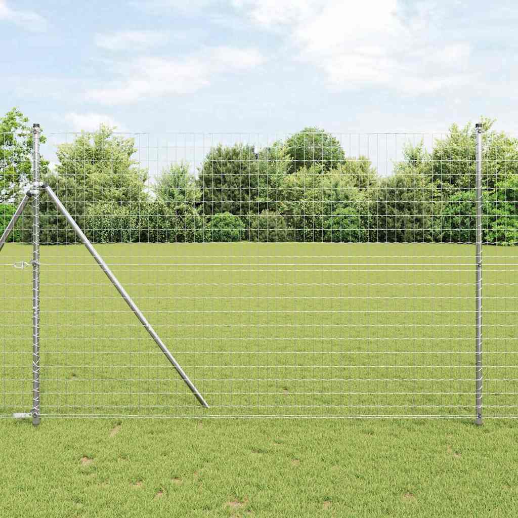 Eurozaun 1,5 x 10 m PVC-beschichtetes Eisen