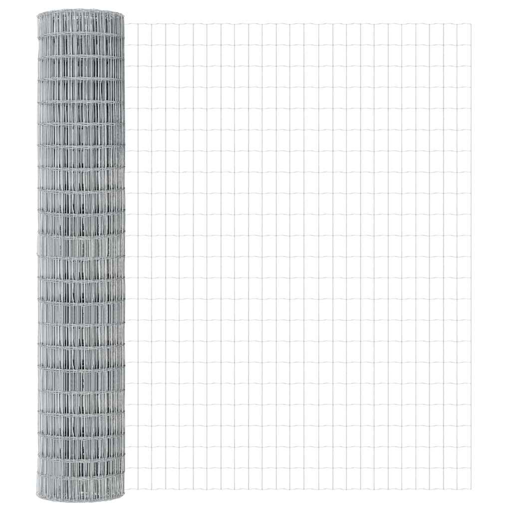 Eurozaun 1,6 x 10 m PVC-beschichtetes Eisen