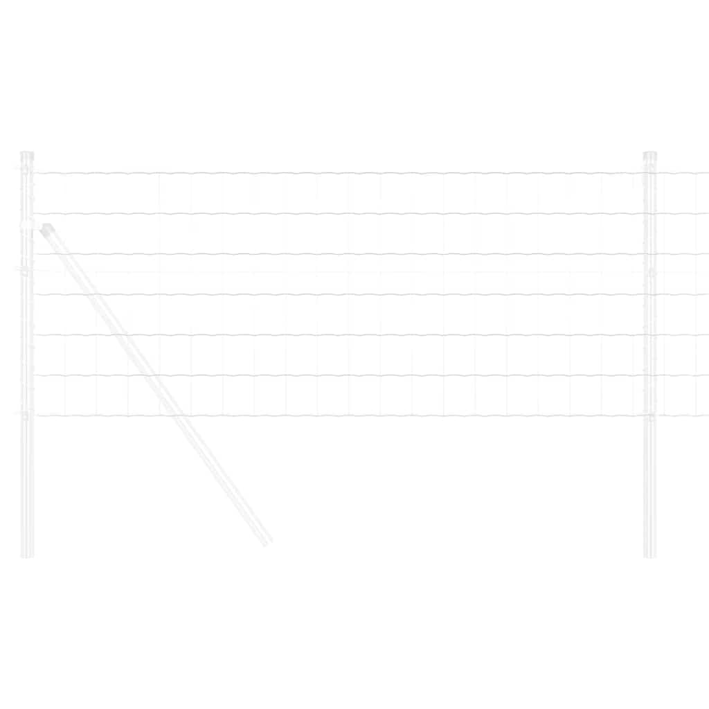 Eurozaun 0,6 x 10 m PVC-beschichtetes Eisen