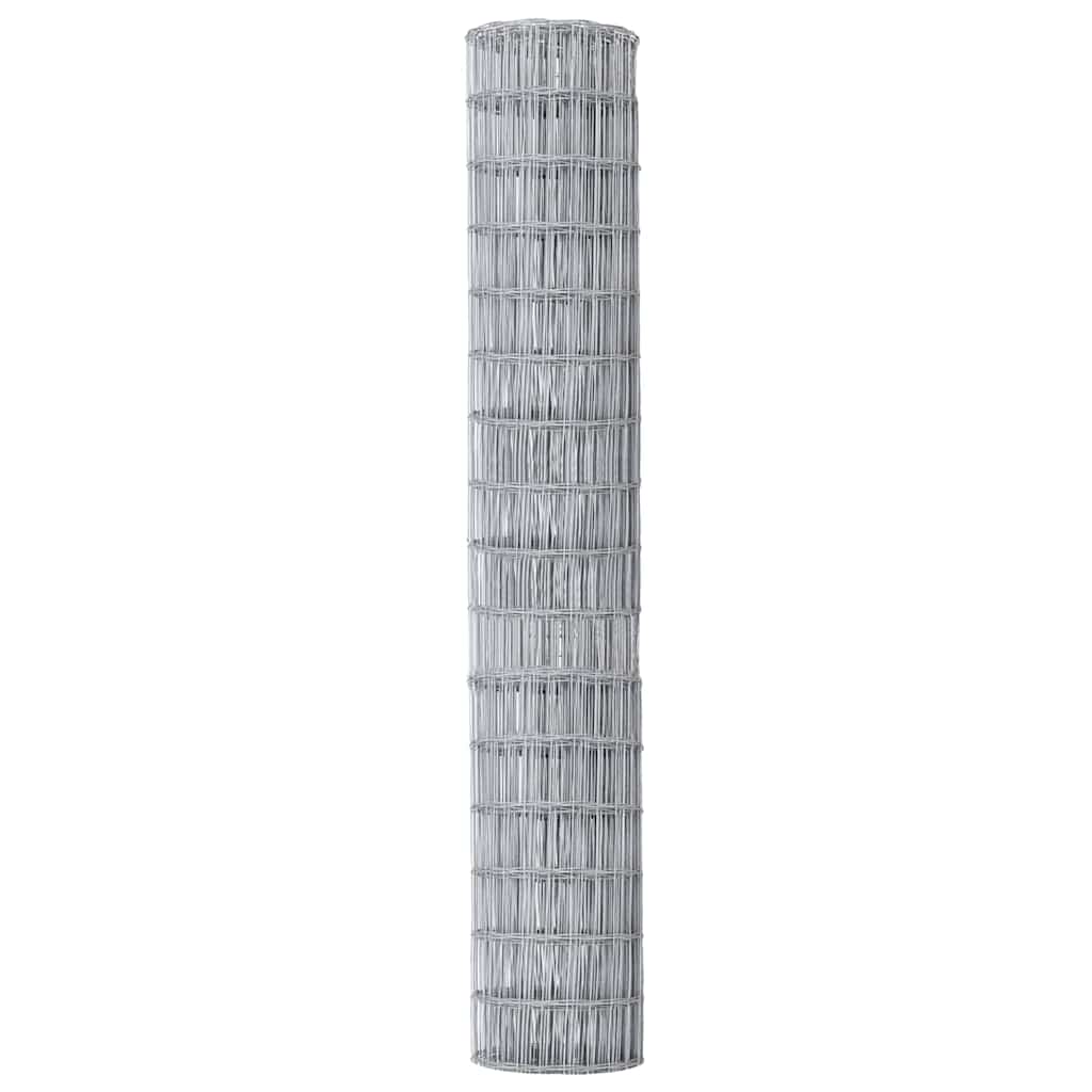 Eurozaun 1,5 x 10 m PVC-beschichtetes Eisen