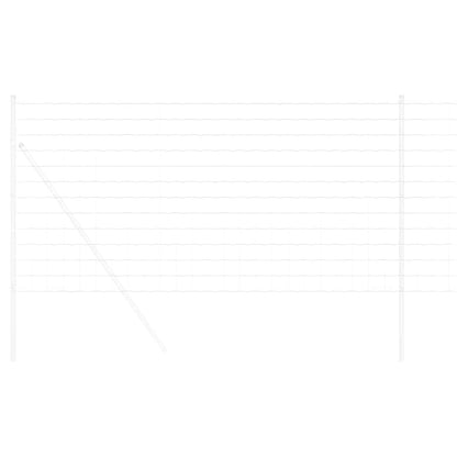 Eurozaun 10 x 1,5 m PVC-beschichtetes Eisen