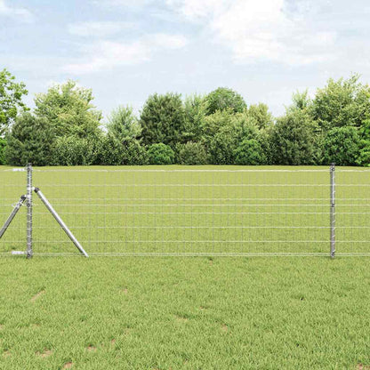 Eurozaun 25 x 0,6 m PVC-beschichtetes Eisen