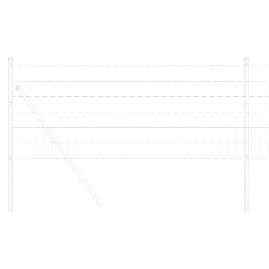 Eurozaun 0,8 x 25 m PVC-beschichtetes Eisen