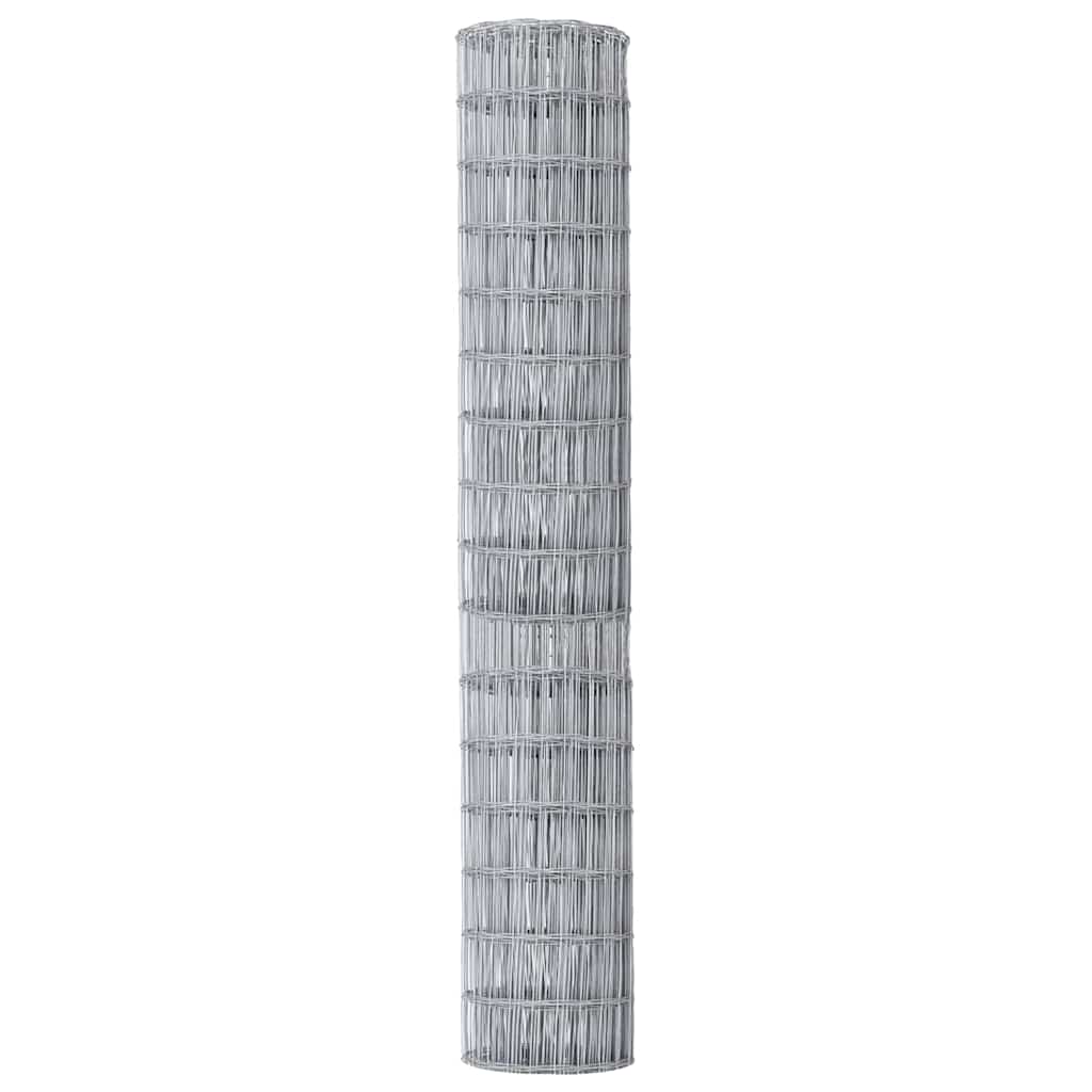 Eurozaun 1,5 x 10 m PVC-beschichtetes Eisen
