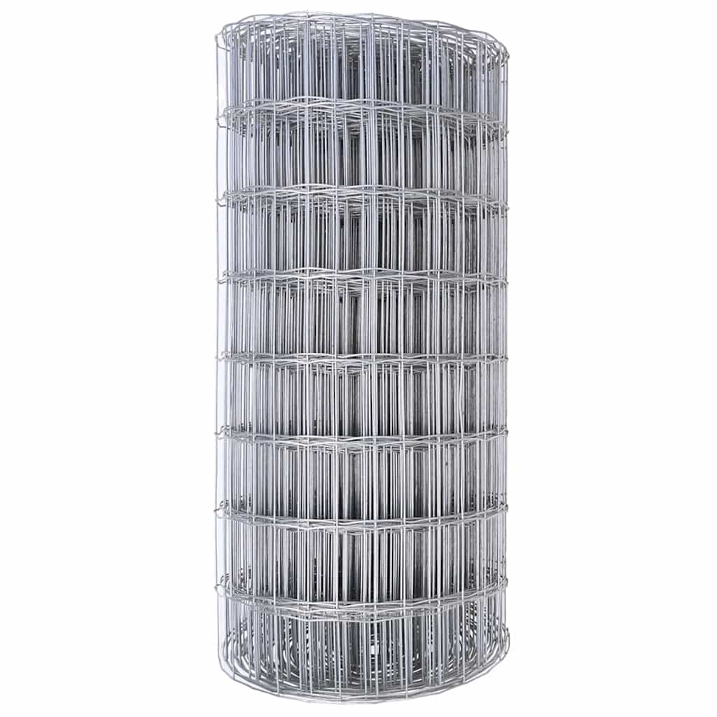 Eurozaun 0,8 x 25 m PVC-beschichtetes Eisen