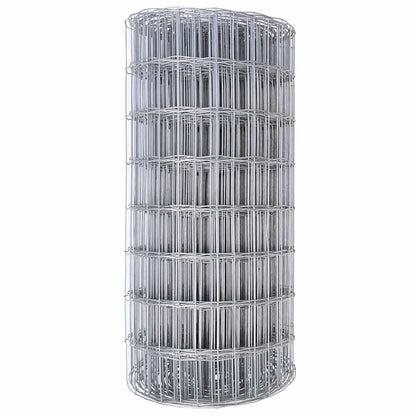 Eurozaun 50 x 0,6 m PVC-beschichtetes Eisen