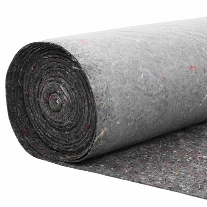Teichvlies Grau 1 x 10 m Polyester und Baumwolle