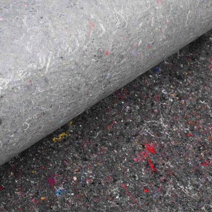 Teichvlies Grau 1 x 10 m Polyester und Baumwolle