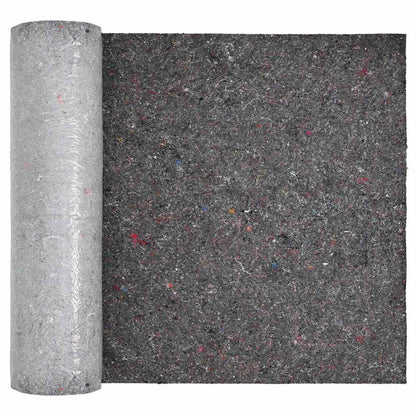 Teichvlies Grau 1 x 10 m Polyester und Baumwolle