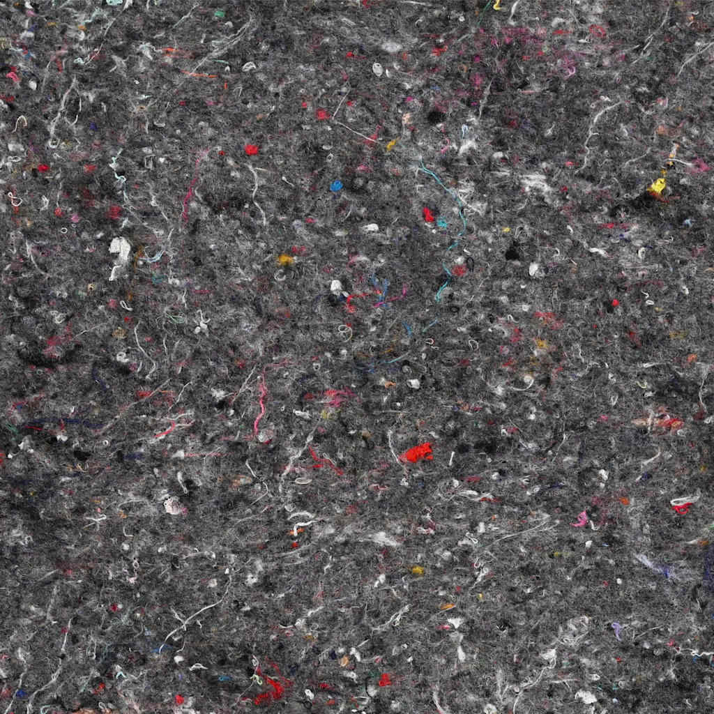 Teichvlies Grau 1 x 10 m Polyester und Baumwolle