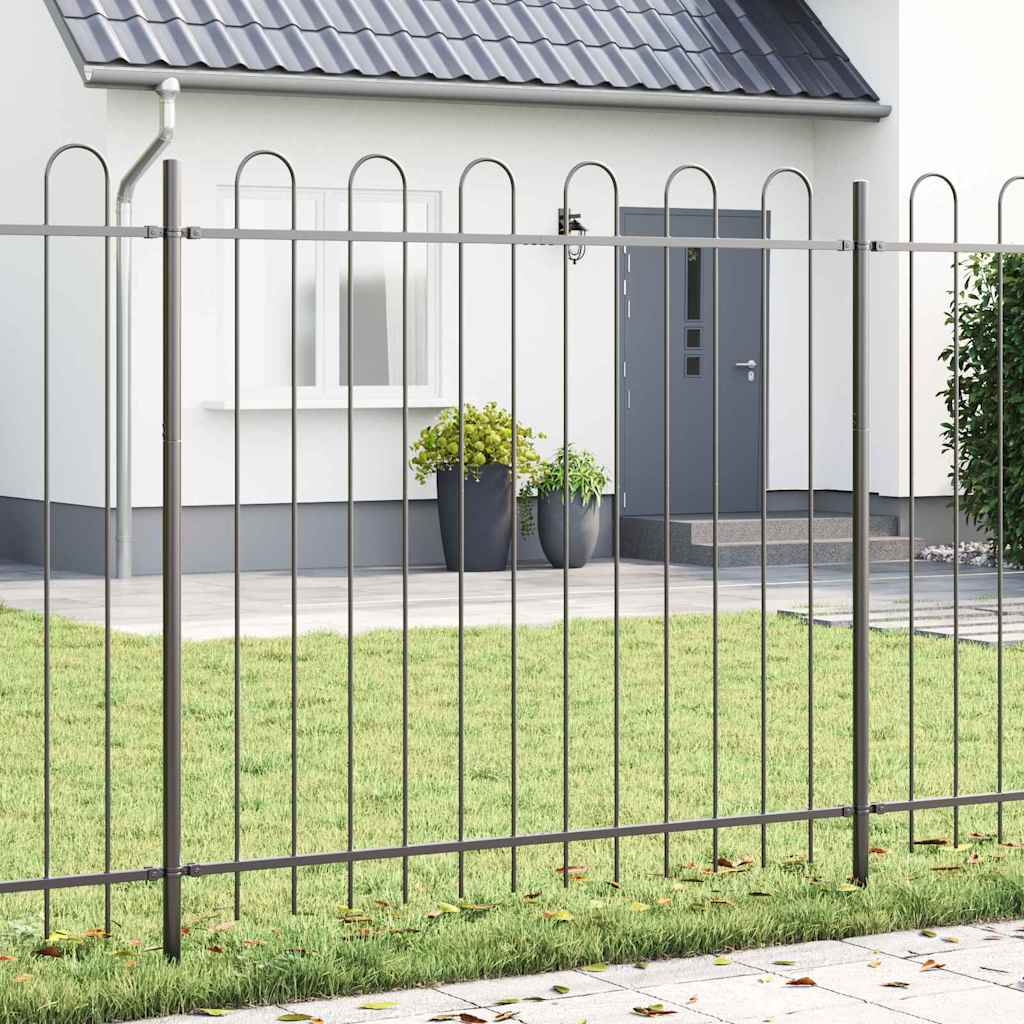 Gartenzaun BOXTEL Grau
