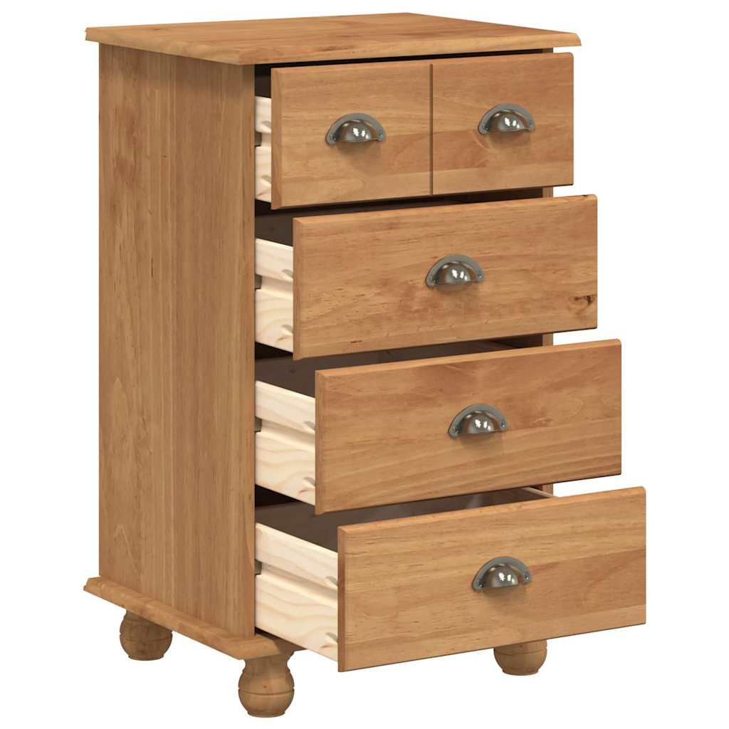 Schubladenkommode 5-Schublade ASKIM Braun 48,5 x 40 x 79 cm