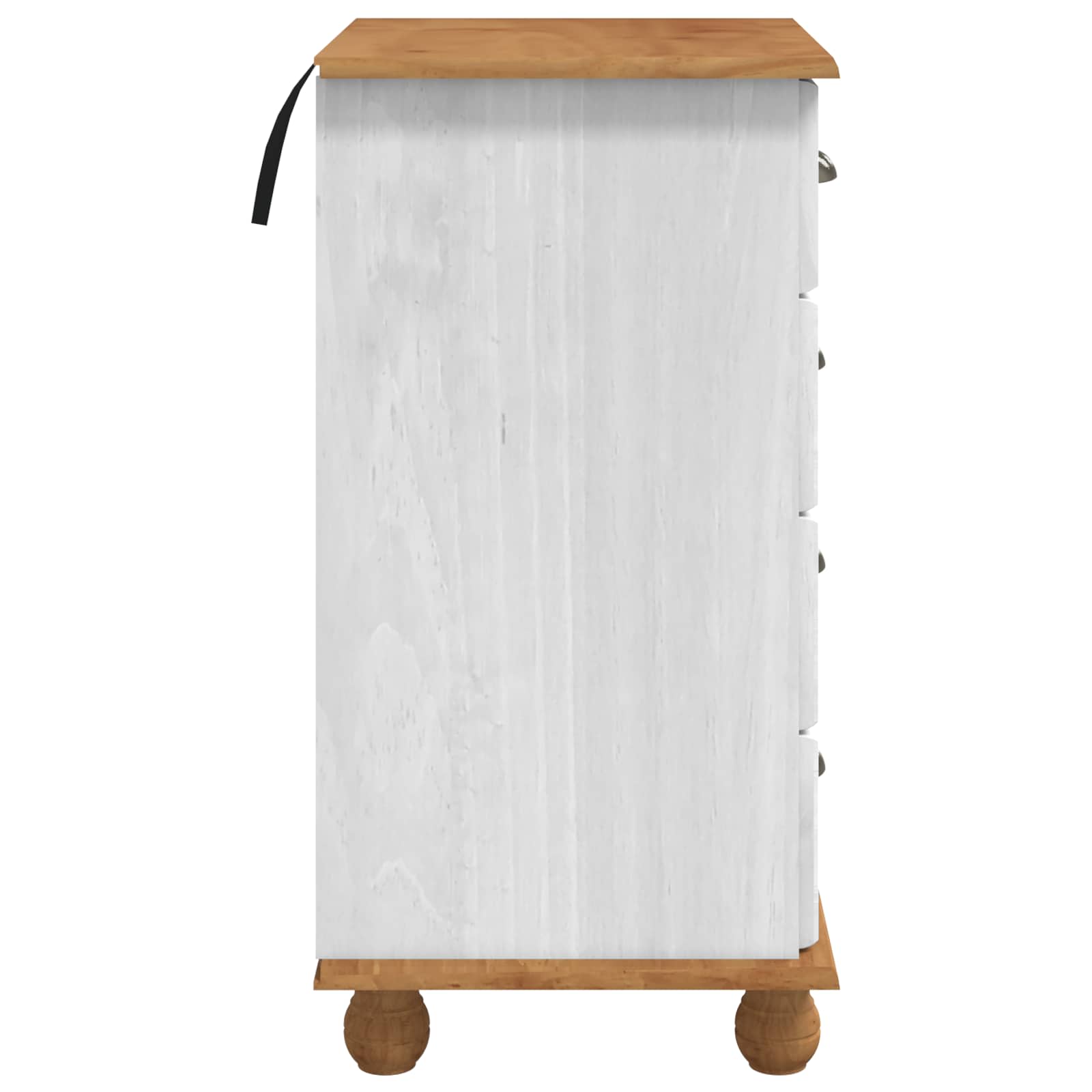 Schubladenkommode 5-Schublade ASKIM Weiß 48,5 x 40 x 79 cm