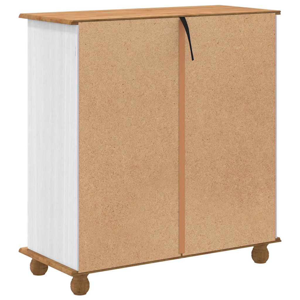 Schubladenkommode mit Schubladen ASKIM Weiß 91 x 40 x 95,5 cm