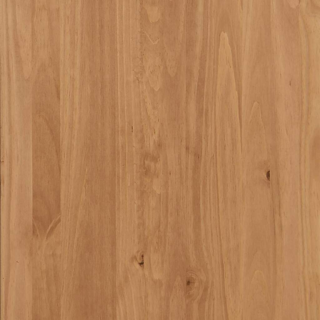 Weinschrank ASKIM Weiß 57 x 37 x 114 cm Massivholz Kiefer