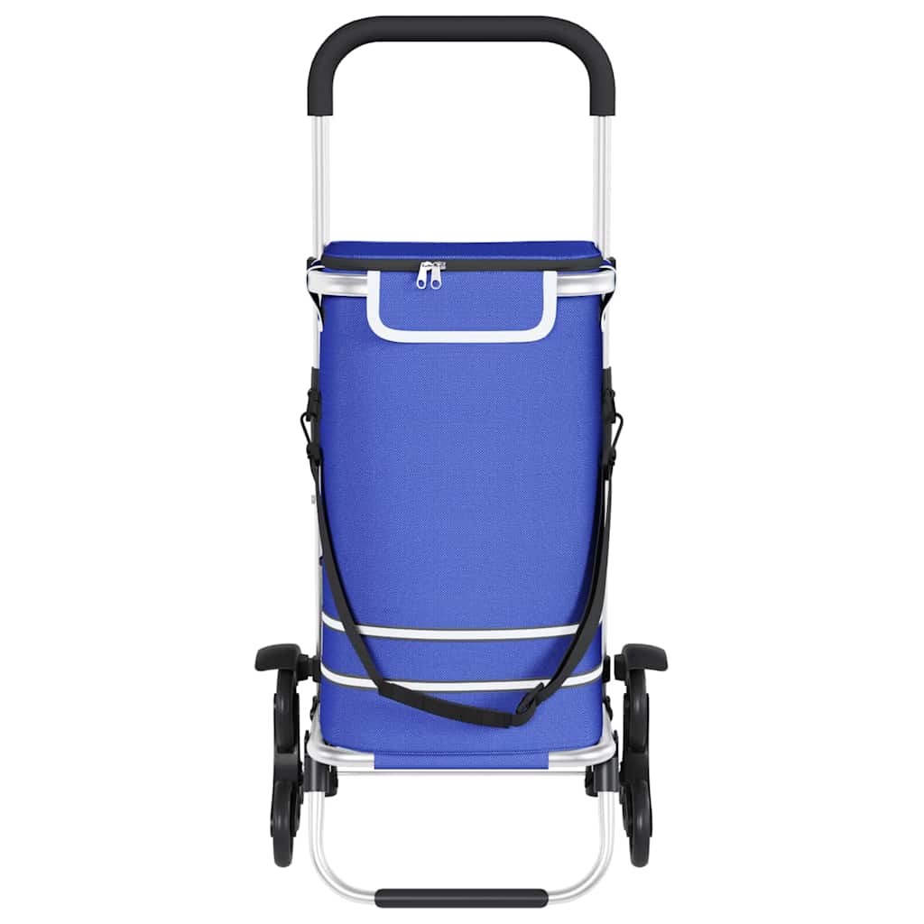 Einkaufswagen 1 Blau 47 x 39 x 100,5 cm Oxford-Stoff