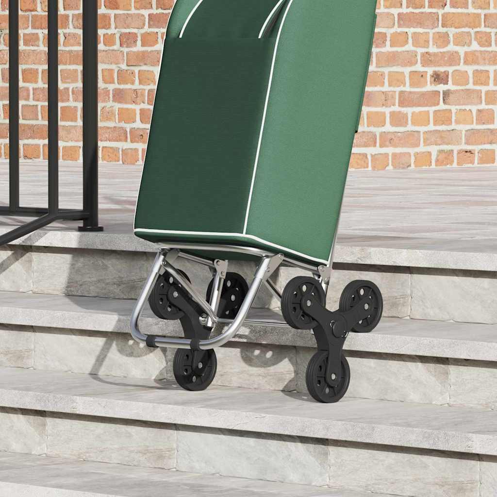 Einkaufswagen Grün 39,5 x 33 x 93 cm Oxford-stoff