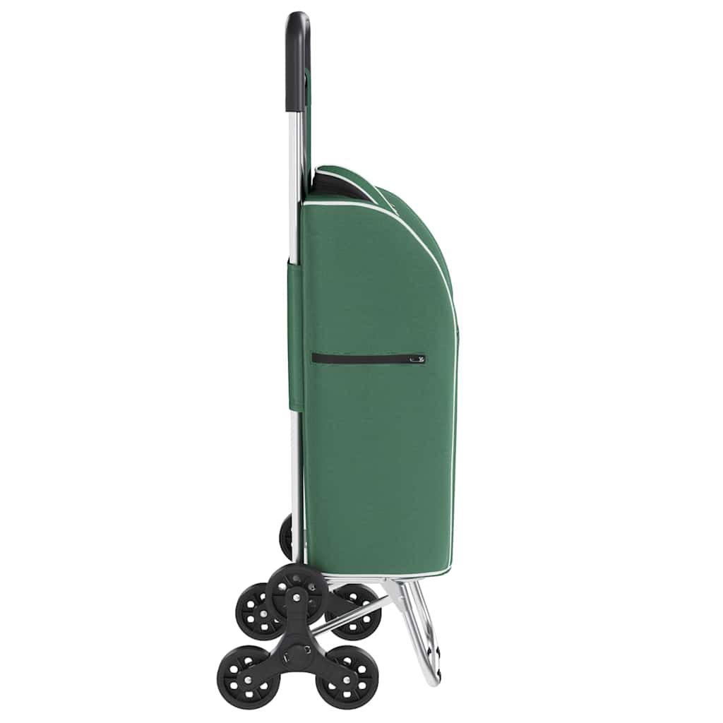 Einkaufswagen Grün 39,5 x 33 x 93 cm Oxford-stoff