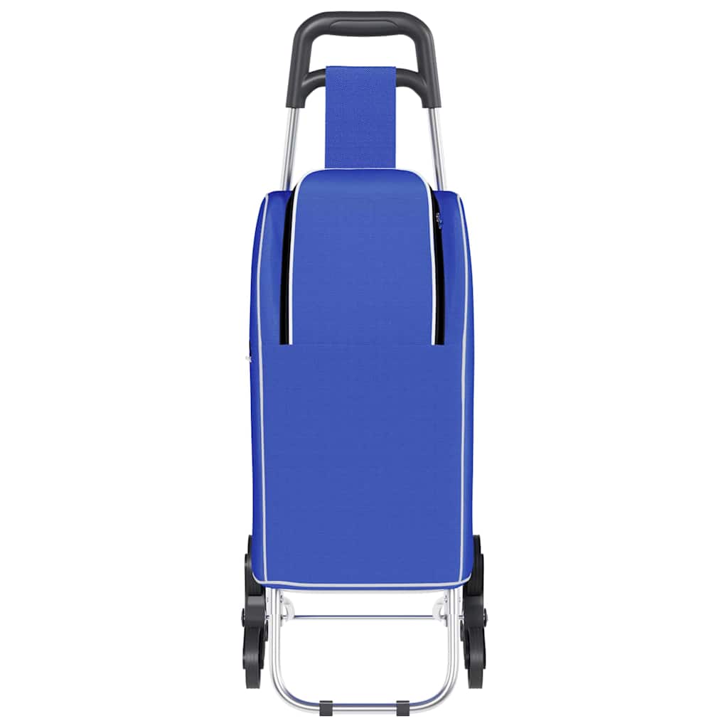 Einkaufswagen Blau 39,5 x 33 x 93 cm Oxford-stoff