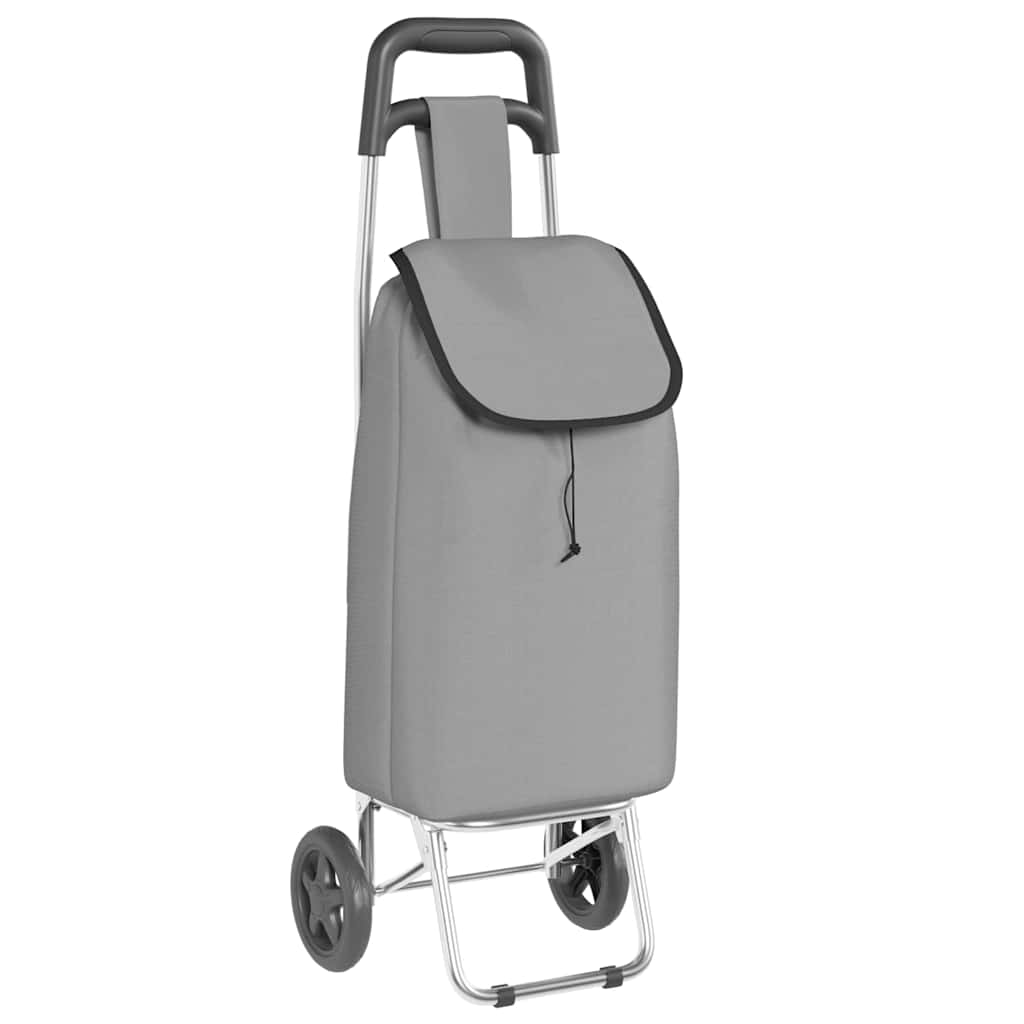 Einkaufswagen Grau 35 x 28 x 92 cm Oxford-stoff