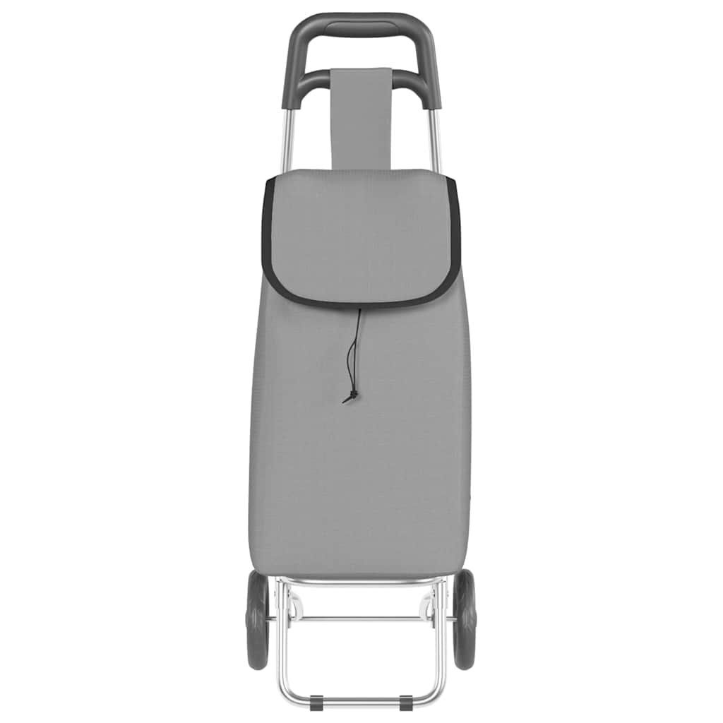 Einkaufswagen Grau 35 x 28 x 92 cm Oxford-stoff