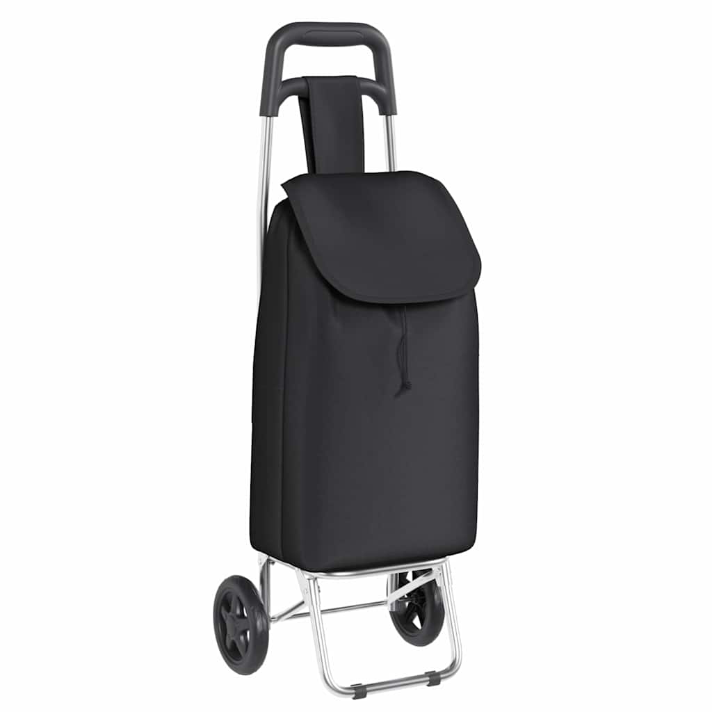 Einkaufswagen Schwarz 35 x 28 x 92 cm Oxford-stoff
