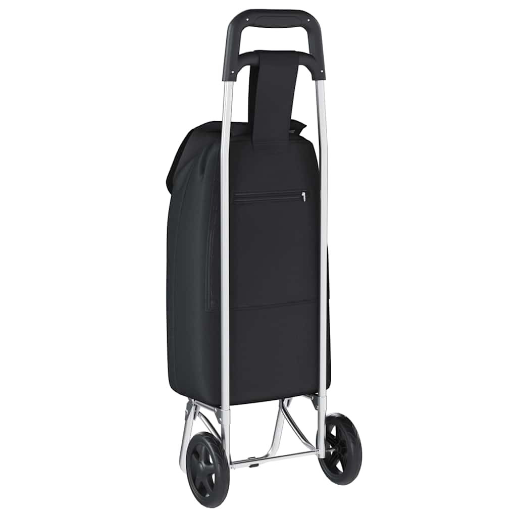 Einkaufswagen Schwarz 35 x 28 x 92 cm Oxford-stoff