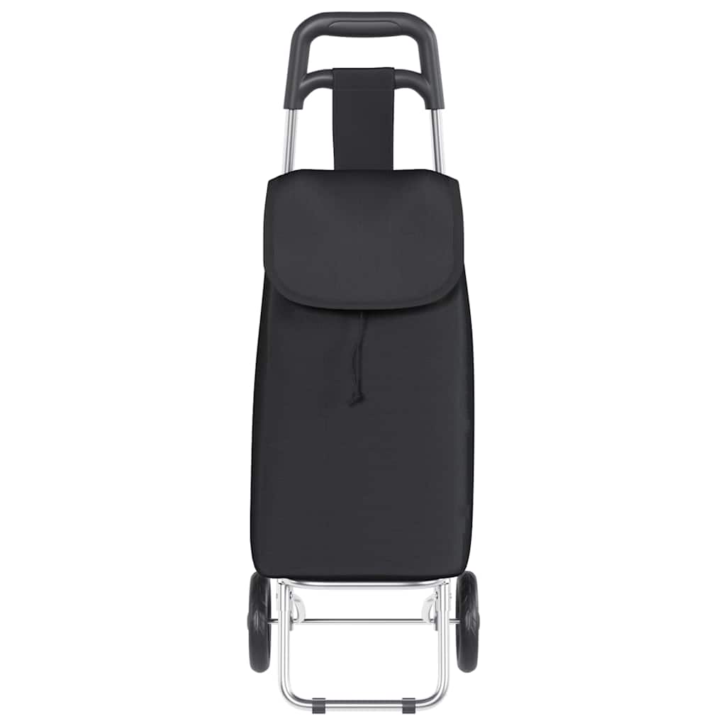 Einkaufswagen Schwarz 35 x 28 x 92 cm Oxford-stoff