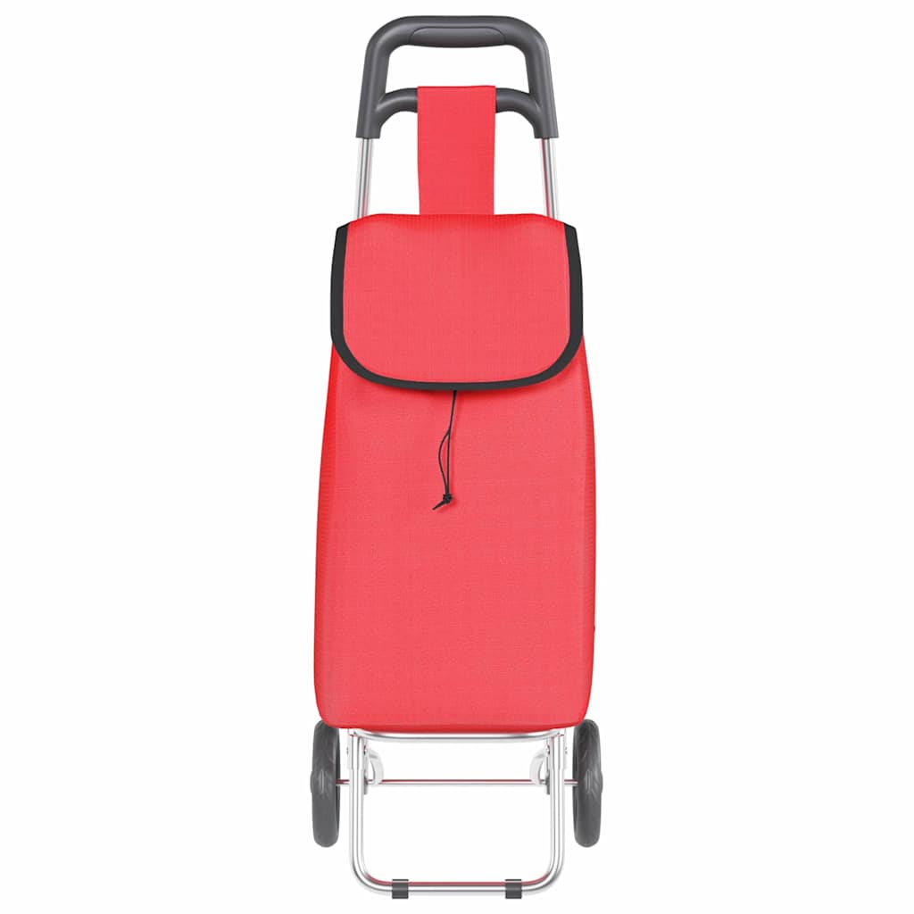 Einkaufswagen Rot 35 x 28 x 92 cm Oxford-stoff