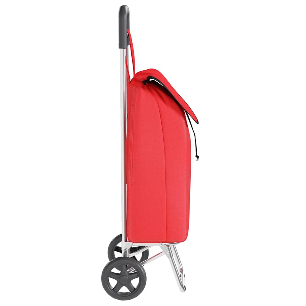 Einkaufswagen Rot 35 x 28 x 92 cm Oxford-stoff