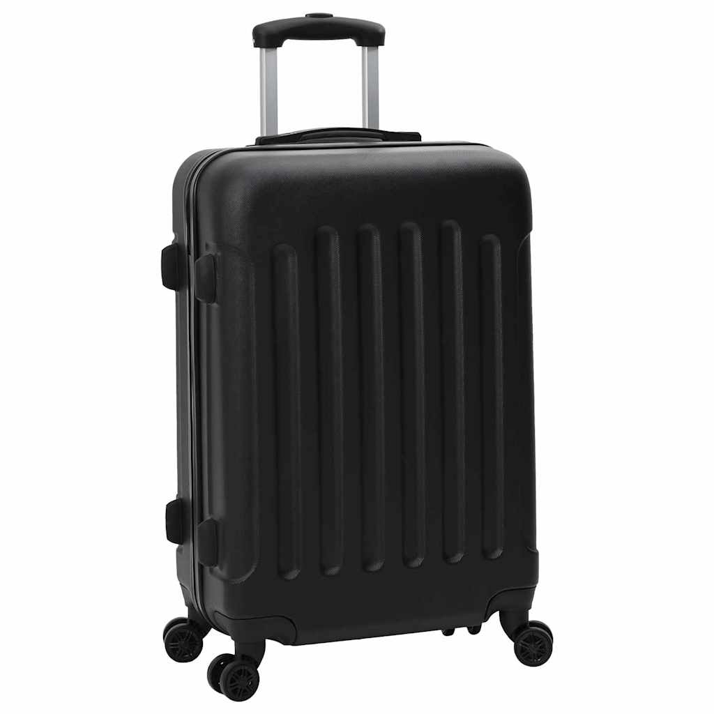 Koffer 3 stk. Schwarz 50 x 31 x 78 cm ABS Kunststoff