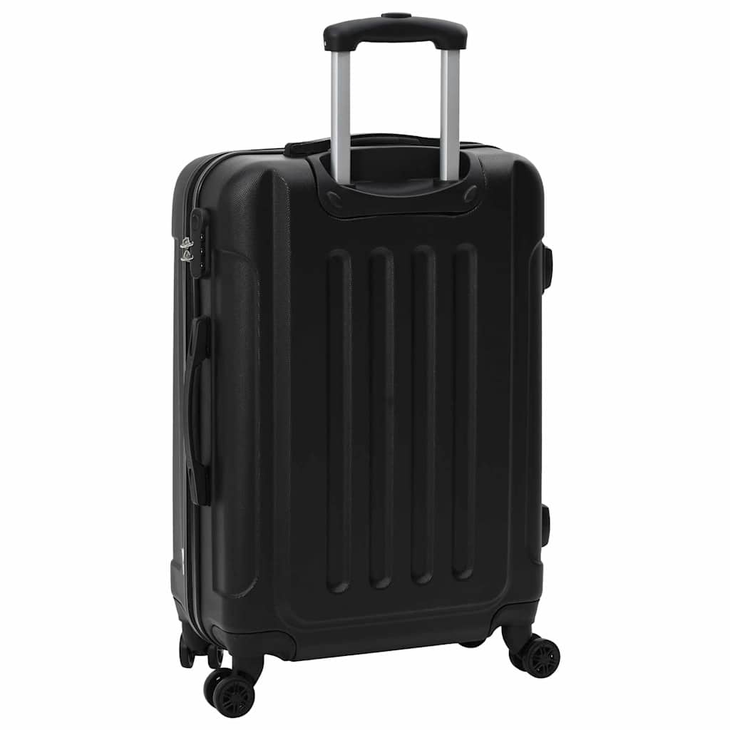 Koffer 3 stk. Schwarz 50 x 31 x 78 cm ABS Kunststoff