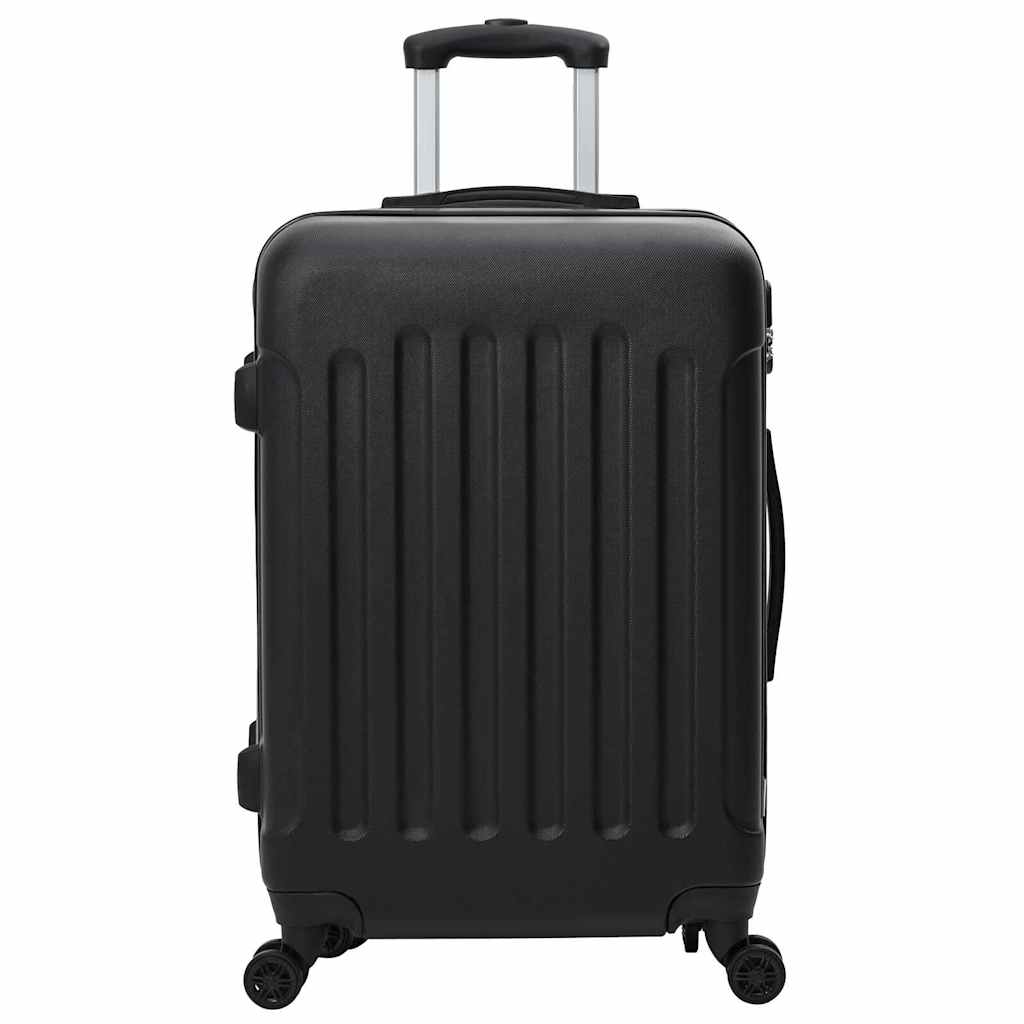 Koffer 3 stk. Schwarz 50 x 31 x 78 cm ABS Kunststoff