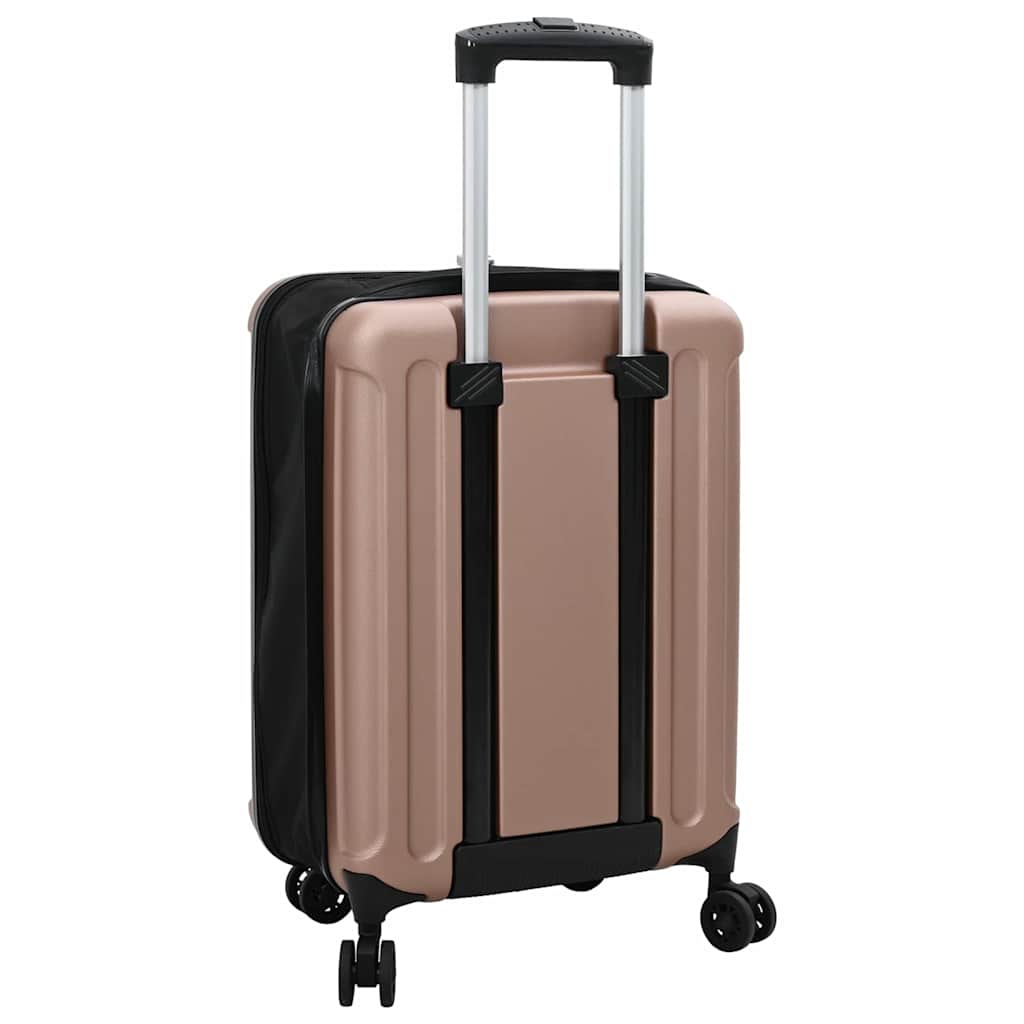 Koffer mit Schloss Roségold 34 x 23 x 55,5 cm ABS Kunststoff