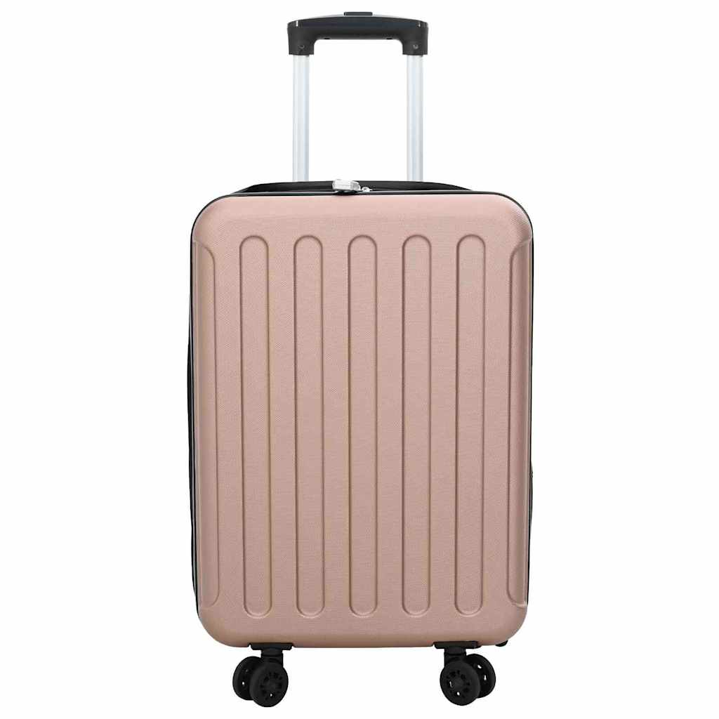 Koffer mit Schloss Roségold 34 x 23 x 55,5 cm ABS Kunststoff